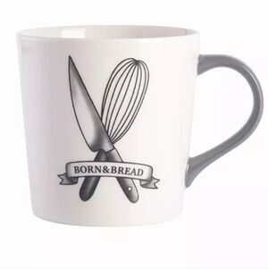 Babish Born and Bread Latte Tattoo Mug, 17oz